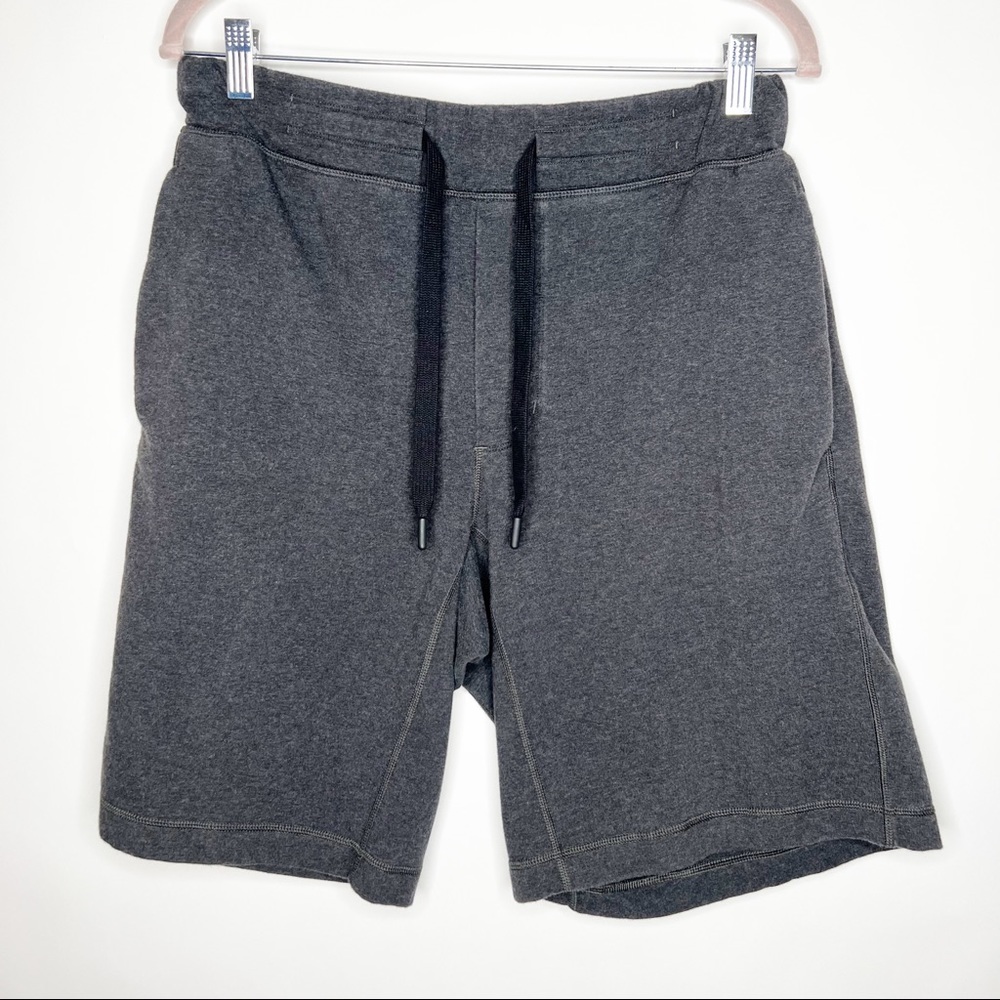 Lululemon Athletica Gray Athletic Shorts with Elastic Waistband